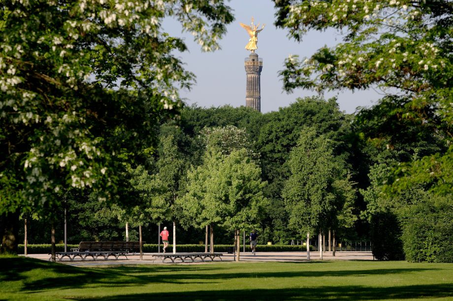 Парк тиргартен в берлине