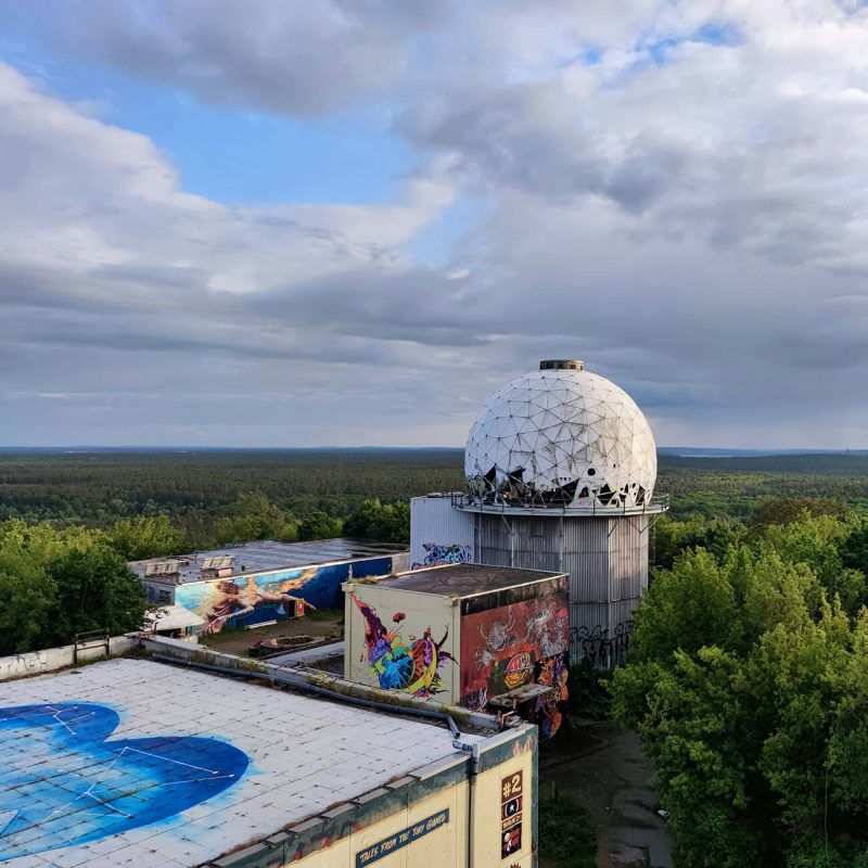 Teufelsberg mit Radarstation – außergewöhnliches Ziel für eine Städtereise nach Berlin